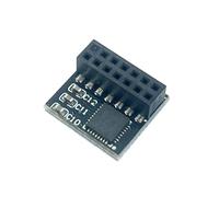 TPM Module 2.0 TPM Module SPI LPC 14 Pin Motherboard Module for ASUS Compatible with Prime B660M-K D4/Prime B660M-A D4/Prime B660-PLUS D4/Prime B760-PLUS/PRIME B760M-A-CSM Compatible with GC-TPM2.0