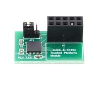 TPM Safety Module 10pin PCB TPM 2.0 Module Trusted Platform for Motherboard Accessories