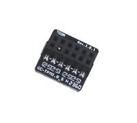 Tpm2.0 Encryption Security Module 1220Pin LPC Remote Card Motherboard TPM Module Replacement For PC Computer Computer Hardware Security