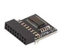 TPM2.0 Module, PCB Portable TPM 2.0 Encryption Security Module Efficient 18Pin Secure Storage for PC Motherboard