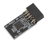 TPM2.0 Module, Security Module Replacement TPM2.0 GA 12-1 Pin 2x 6P SPI Interface for GC-TPM2.0