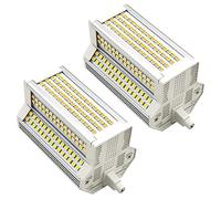 TPMAFF R7s Led Bulb 118mm 500W Equivalent,J118 Double Ended Base 50W Flood Lights R7S Bulbs,5400LM Dimmable 220° Beam Angle Recessed LED Light Bulbs(2-Pack)