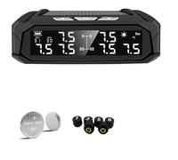TPMS Car Tire Pressure Alarm Monitor System Tyre Temp Digital Display Auto Security Alarm Systems With 4/6 Sensors(6 External Sensor)