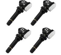 TPMS Sensor 433MHz EV6T-1A180-CB for Ford Focus Fiesta Pack of 4 | Tyre Pressure Sensor For Kuga C-Max B-Max Mondeo EcoSport Transit; Fits 2010-2020 Models