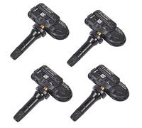 TPMS Sensor Tire Pressure Sensor Replacement Sensors 434MHz Compatible with 2014-2018 Jeep Cherokee Dodge Ram 1500 2500 3500 Replaces 68249197AA 68239720AA 4-Pack