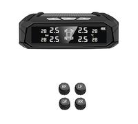 Tpms Solar Power Car Digital Display Security Alarm Tire Pressure Monitoring System With 4 Sensors(K10)