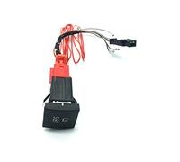 TPMS Tire Tyre Pressure Warning Set Switch Button Wiring Harness For Golf 6 MK6 Jetta 5 MK5 6 EOS Polo Scirocco Touran 56D927121 (Color : Set cable)