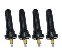 TPMS Tyre Valve Stems, 4Pcs Tire Pressure Monitoring System Sensor TPMS Rubber Sensor Valve Stem Anti Explosion Snap In Type Tool for Car