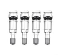 TPMS Valve Stem Repair Kit for - Vehicles - 4-Piece Metal Tire Pressure Sensor Replacement Kit Compatible with W246, W204, W