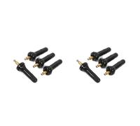 TPMS Valve Stems, Anti Explosion Snap In Tire Pressure Sensors 8 Piece Kit for Cars SUVs Trucks Commuters Off Road Adventures Daily Driving Long Distance Travel