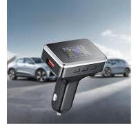 TPMS Wireless Tire Pressure Monitoring System, 4 External Sensors with LCD Display and USB Charging, for Versatile Fit for Cars up to 3.5 Bar