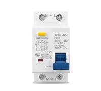 TPNL DPNL 230V 1P+N Residual Current Circuit Breaker, TPNL 63A