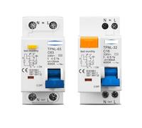 TPNL DPNL 230V 1P+N Residual current Circuit breaker with over and short current Leakage protection RCBO MCB(TPNL 25A)