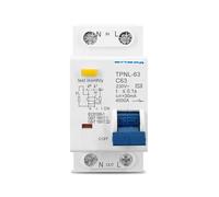 TPNL DPNL 230V 1P+N residual current circuit breaker with overcurrent and short circuit leakage protection(16A)