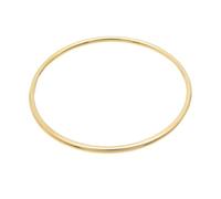 Tpocean 1 Pcs 2 mm Thin Round Bangle Bracelets Stainless Steel Simple Bracelet Classic Bangles for Women Ladies, 60 mm, no gemstone