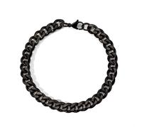 Tpocean 1 pcs Hand Chain Bracelet Rope Stack Bracelets Bangles 18 CM Stainless Steel Jewelry for Men Women, 8 mm, no gemstone