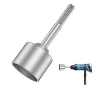 TPOGSML 2.56 Inch SDS MAX T Post Driver Attachment Ground Rod Driver SDS MAX Hammer Drills Attachment for SDS Max Post Driver Fence Post Pounder and Metal Fence Post Driver(2.56 Inch Diameter Head)