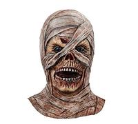 TPOne Ancient Egypt Mummy Mask, Horror Zombie Mummy Cosplay Costume for Halloween Party Show Props