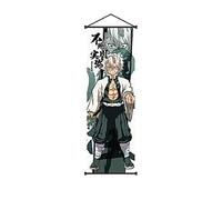 TPone Demon Slayer Poster, Anime Demon Slayer Poster Wall Art - Demon Slayer Wall Scroll, 27.5 x 9.8 Inch Canvas Hanging Paintings Wall Art Decor for Home Dorm Office (Shinazugawa Sanemi)