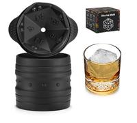 TPPICK D20 Dice Ice Mold, DND Gamer Gifts for Men Women, Cool Christmas Stocking Stuffers Ideas for Adults TRGP Lover, Large Silicone D&D Accessories Ice Cube Tray for Cocktails,Bourbon,Whiskey,Game