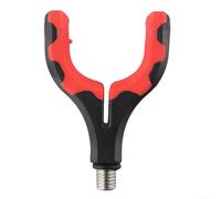 TPR Grip Rod Rest Head for 3cm Diameter Poles(red)