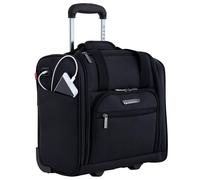 TPRC PR-85315 15" Smart Under Seat Carry-On Luggage with USB Charging Port, Black Option, One Size