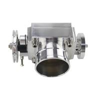 Tps Throttle Position Sensor Racing Throttle Body 70mm Performance Intake Manifold Billet Aluminum High Flow Lz6970(Silver)