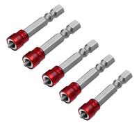 TPSC7 Magnetic Bit PH2 Cross-Head 1/4 Inch Hex Shank Screwdriver Holder Ring for House Working Electric Kit .AT7