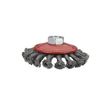 TPSC7 Twisted Steel Wire Wheel M14 Brush Strong Paint Dislodge Rotary Twist Knot Deburring 75mm/95mm/100mm for Metal Angle Grinder .AT7