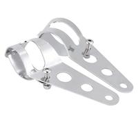 TPSCUN 2PCS Motorcycle Headlight Mount Bracket Fork Ear Chopper Headlamp Holder Clamp Adjustable Motor 28-36mm 38-48mm
