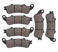 TPSCUN Front Rear Brake Pads Compatible With H VTX1800 NRX1800 F6B GL1800 Goldwing ST 1300 1100 CBR1100XX Blackbird X11 CB1100SF VFR800