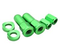 TPSCUN Motocross CNC Valve Cap Dirt Bike Rim Lock Nuts Bolts Spacer Compatible With YZ250F YZ450F WR250R WR450R WR250F WR450F Part
