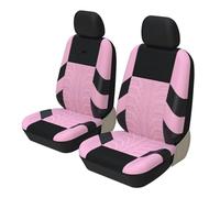 TPSOBRU 2 X Car Seat Covers Set Universal Most Car Covers Seat Cover With Tire Trace Craftsmanship Car Seat Covers