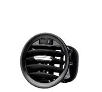 TPSOBRU Air AC Vent Outlet For Opel For Corsa D For Adam Dashboard Air Conditioner Outlet For Vauxhall 2201099 Black/Chrome Car Interior Air Vent Grille 13417363 Car Air Vent Grille(Chrome black)