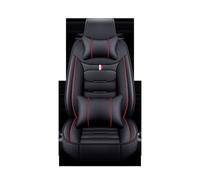 TPSOBRU Auto Seat Cover For Suzuki For Vitara For Jimny For Swift SX4 2007 2010 2011 All Models Leather Car Seat Cover Car Seat Covers(1 seat Black Red)