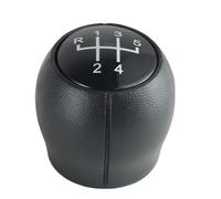 TPSOBRU Car Shift Knobs for Opel for Astra F 1991-1998 5 Speed Chrome Black Gear Shift Knob Handbrake Grips Gaiter Boot Cover Case(Gear Knob C)