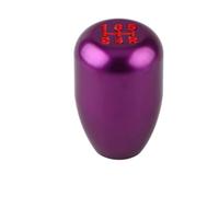 TPSOBRU Car Shift Knobs Universal Racing 5 Speed Aluminum Car Gear Shifter Knob Manual Transmission Shift Lever Automatic(Purple)