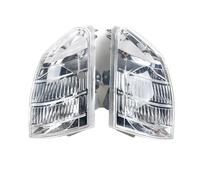 TPSOBRU Fog Lamp Assembly For Nissan For X-Trail T30 2001-2007 Without Bulbs Car Front Indicator Fog Light Housing Clear Lens Front Bumper Fog Light(Left and Right)