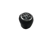 TPSOBRU Shift Gear Lever Knob for Fiat for Grande for Punto for Evo 2012 5 6speed Car Shift Knob Gear Covered Leather Car Gear Shift Cover(B 12345R)
