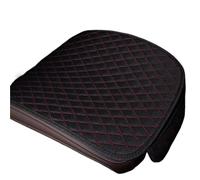 TPSOBRU Universal Seat Covers Flax Car Front Seat Cover Breathable Linen Cushion Anti Slip Auto Chair Protector Universal For Sedan SUV 1Pc(Red front x1)