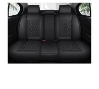 TPSOBRU Universal Seat Covers For Lexus CT200h ES300h GS IS250 NX300h UX Auto Gifts Interior Accessories Luxury Durable Universal Fit Cushion Car Seat Covers(Rear Seat-Black)