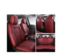 TPSOBRU Universal Seat Covers For Tesla For Model 3 Y For Highland 2023 2024 Luxury Auto Interior Accessories(5Pcs-Wine Red)