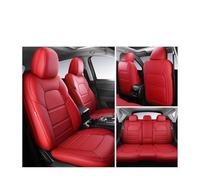 TPSOBRU Universal Seat Covers For Tesla For Model 3 Y For Highland 2023 2024 Luxury Auto Interior Accessories(5Pcs-Red)