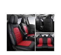 TPSOBRU Universal Seat Covers For Tesla For Model 3 Y For Highland 2023 2024 Luxury Auto Interior Accessories(5Pcs-Black Red)