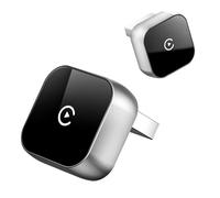 TPSOJJY 2 in 1 Wireless CarPlay & Android Auto Adapter UK,2025 Upgraded Wireless CarPlay Adapter,Effortlessly Convert Wired to Wireless CarPlay for Cars from 2016+ for iOS 10+/Android 11+