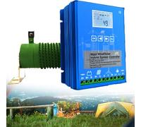 TPTAWF 3000W MPPT Charge Boost Controller with LCD Display Energy Windmill with Vertical Axis, Wind Turbine Generator Hybrid Charge Controller,48v