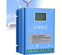 TPTAWF 3000W MPPT Wind Solar Hybrid Charge Controller, 12V/24V/48V LCD Energy Controller for Wind Turbine,48v