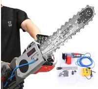TPTAWF 35cm,5800W/8800W Concrete Saw,Electric Concrete Chain Saw,Diamond Chain Wall Cutter,with Water Pump,for Cutting Concrete