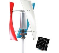 TPTAWF 48v,5000W Vertical Axis Wind Turbine Generator Home Wind Turbine System with Controller & 3 Blades, Home Windmill Kit Wind Power
