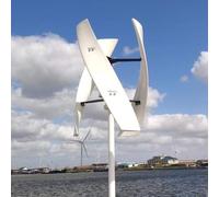 TPTAWF 5000W Vertical Wind Turbine Generator Kit - Efficient 3-Blade Design, Permanent Magnetic Levitation, 12V/24V/48V/220V - Ideal for Home,220v